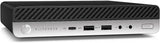 HP EliteDesk 800 G5 Mini Tiny Business PC, Intel Hexa-Core i5-9500T up to 3.70GHz, 16GB DDR4 RAM, 256GB NVMe SSD, WiFi 6, Bluetooth 5.1, HDMI, DisplayPort, Windows 11 Pro 64-bit (Renewed)